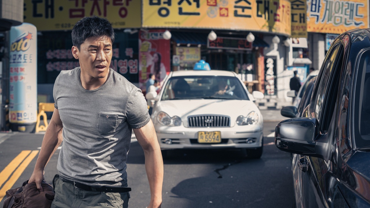 Kim Mu-yeol in The Gangster, The Cop, The Devil (2019) 