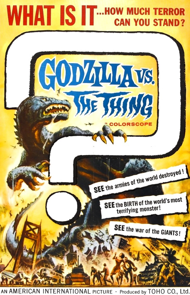 Godzilla vs the Thing (1964)