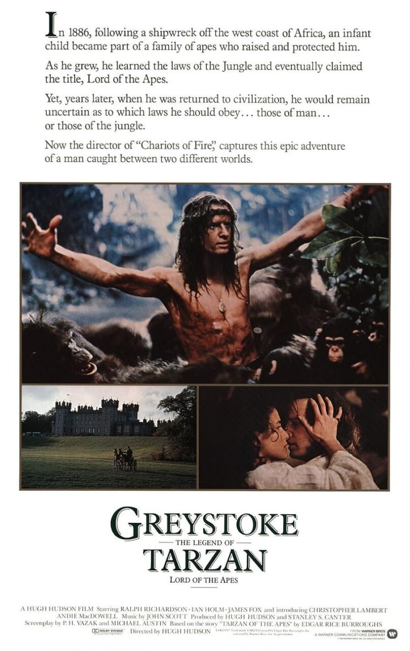 Greystoke: The Legend of Tarzan, Lord of the Apes (1984)