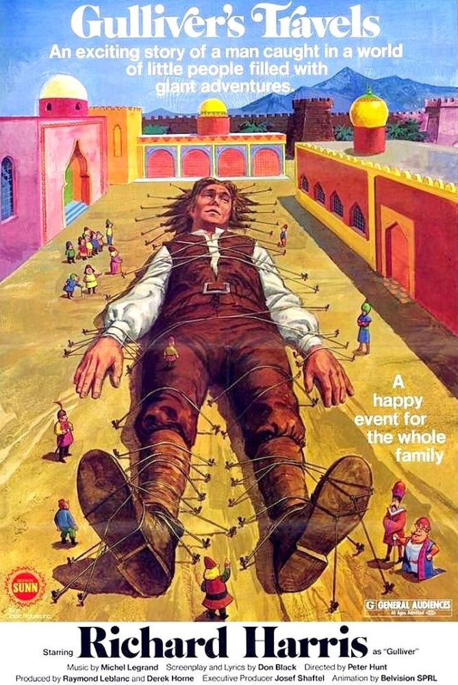 Gulliver's Travels (1977) poster