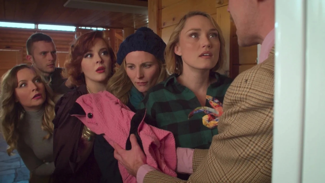 Lindsey Haun, Toby Bryan, Azure Parsons, Christina Laskay, Clare Grant, Jacob Demonte-Finn in Hanky Panky (2023)