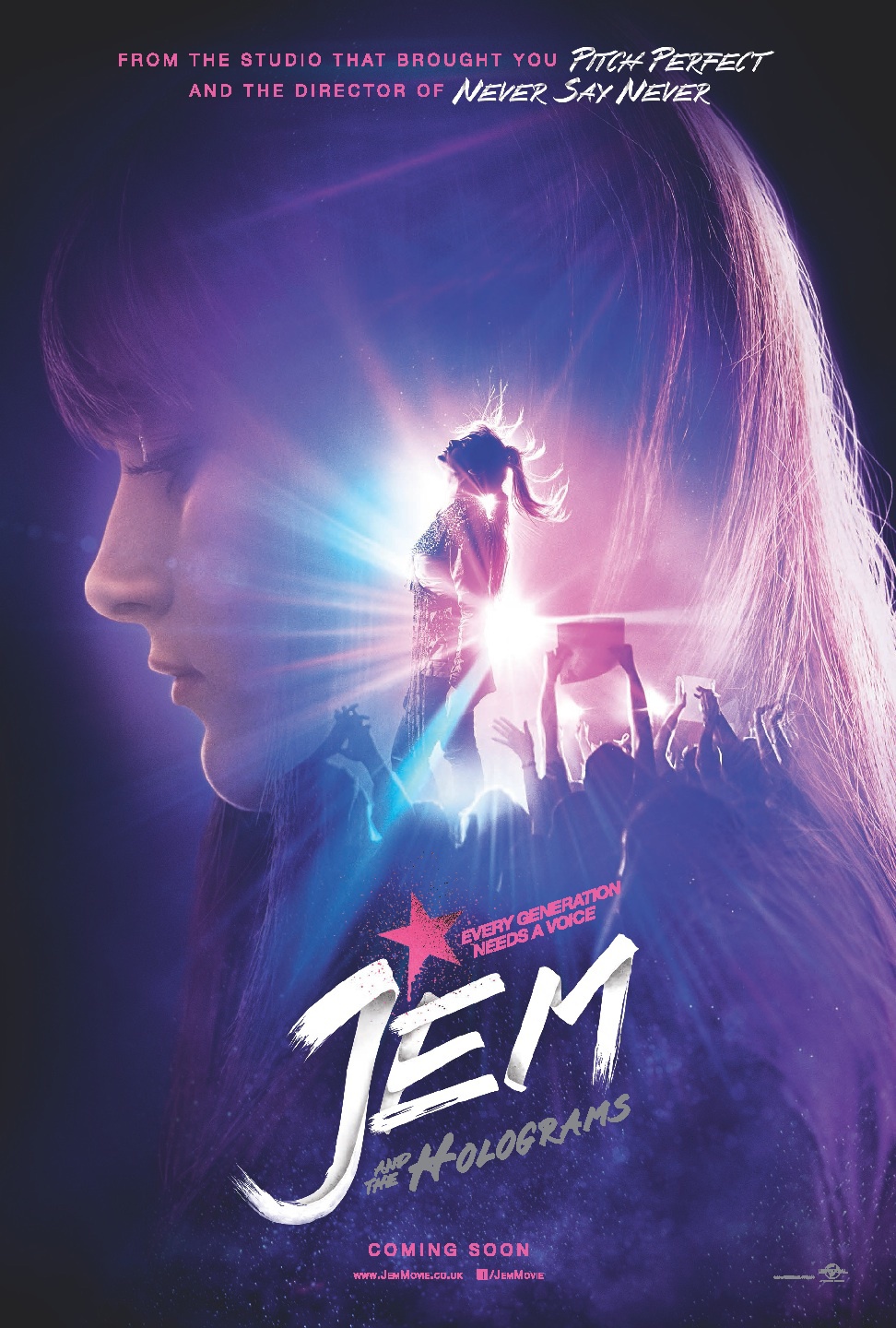 Jem and the Holograms (2015) poster