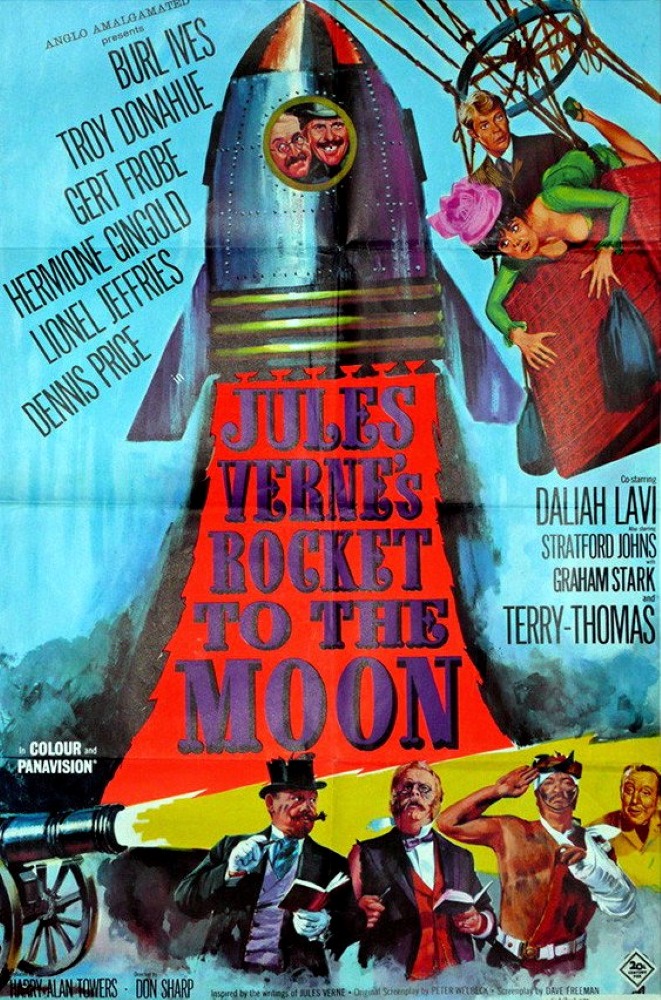 Jules Verne's Rocket to the Moon (1967) poster