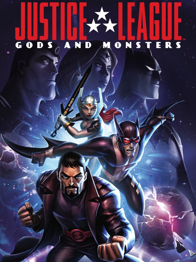 Justice League Gods and Monsters (2015) poster