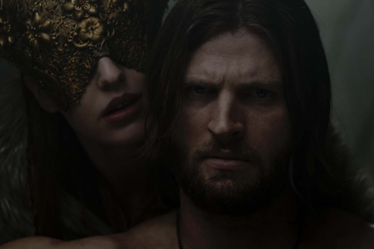 Jeremy Ninaber and Kirsten Kaster in A Knight's War (2025)
