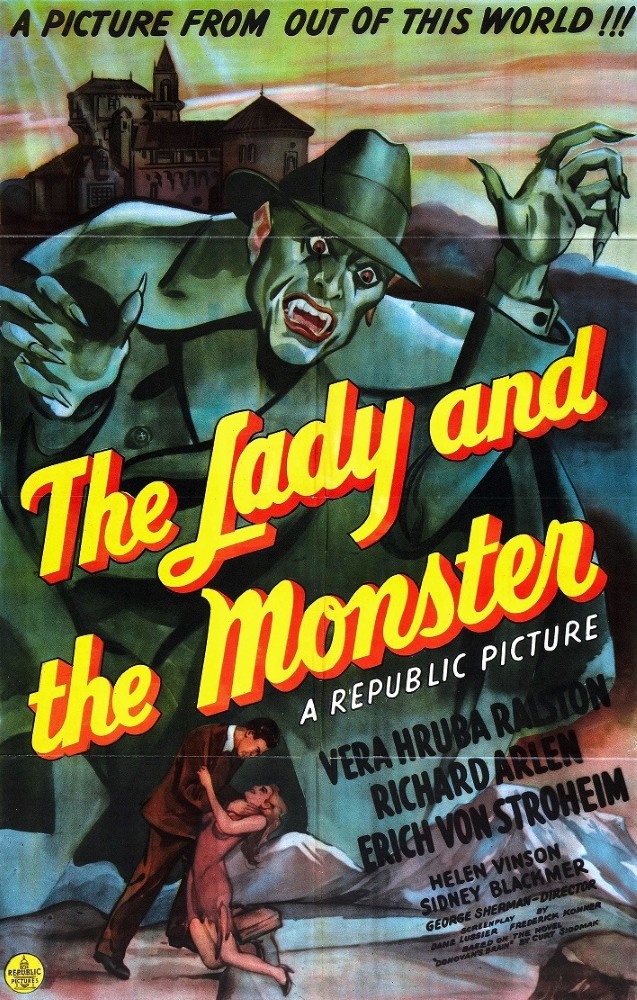 The Lady and the Monster (1944) poster