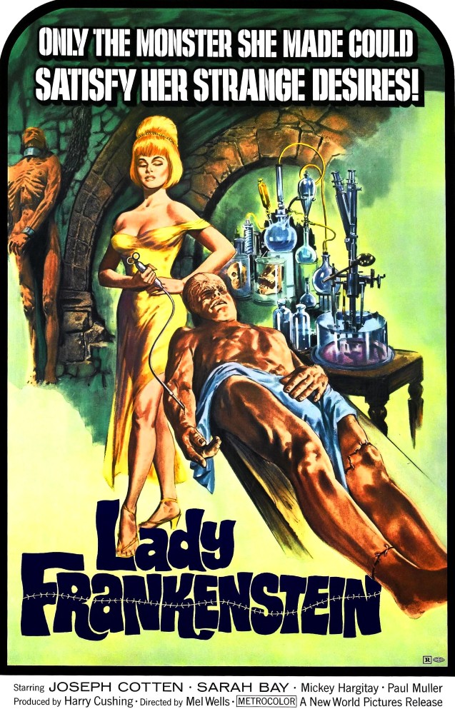 Lady Frankenstein (1971) poster