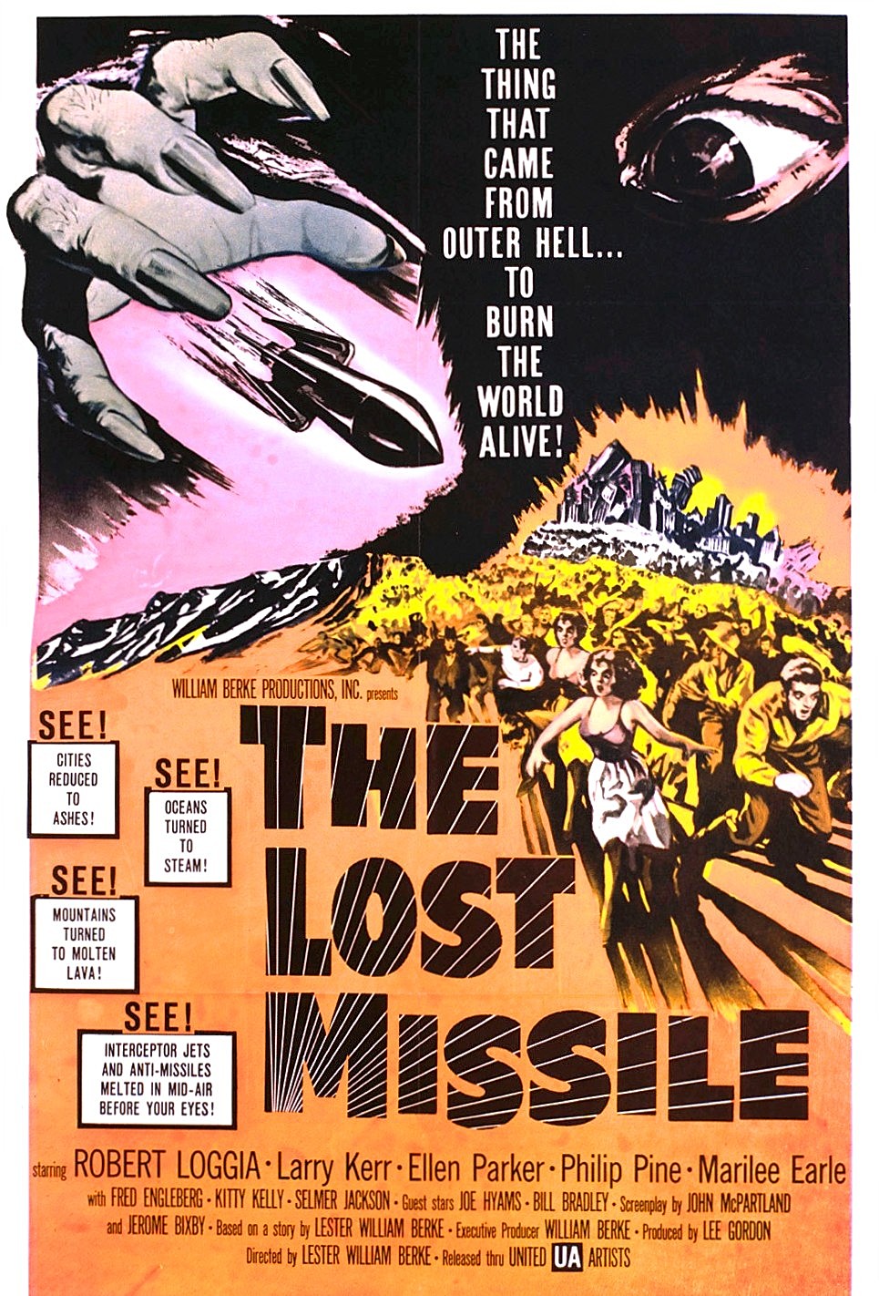 The Lost Missile (1958) poster