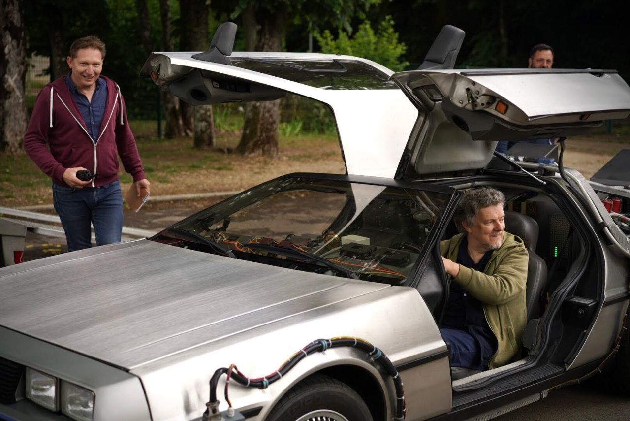 Francois Nemeta and Michel Gondry in Michel Gondry: Do It Yourself (2023)