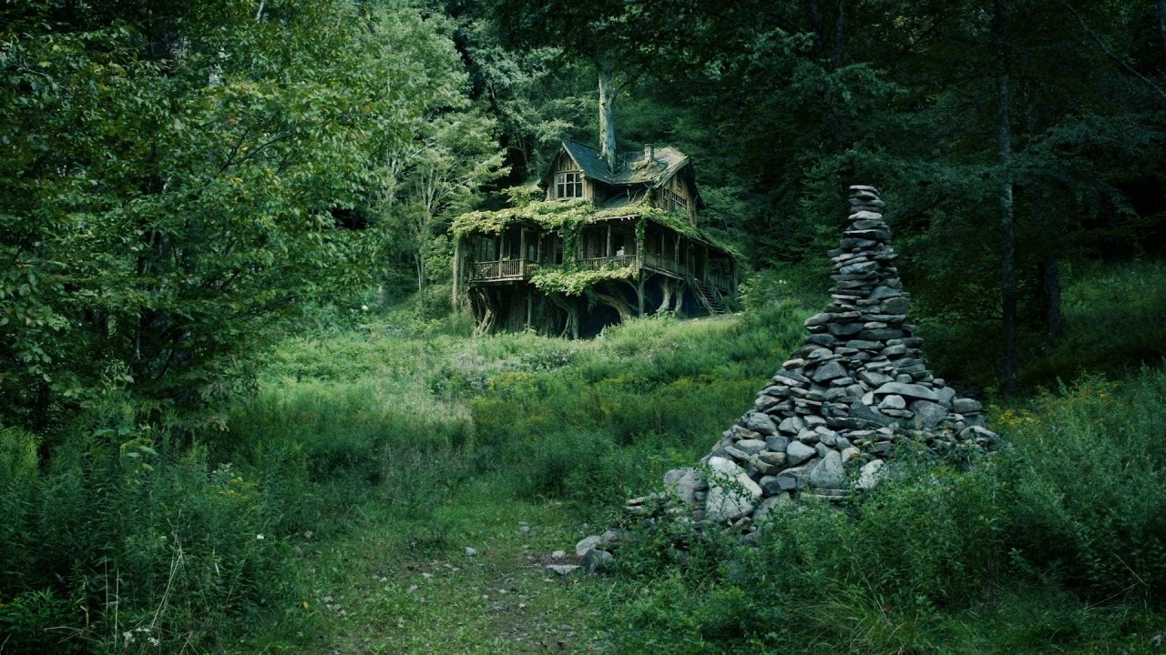 The house in the woods in Mother of Flies (2025)