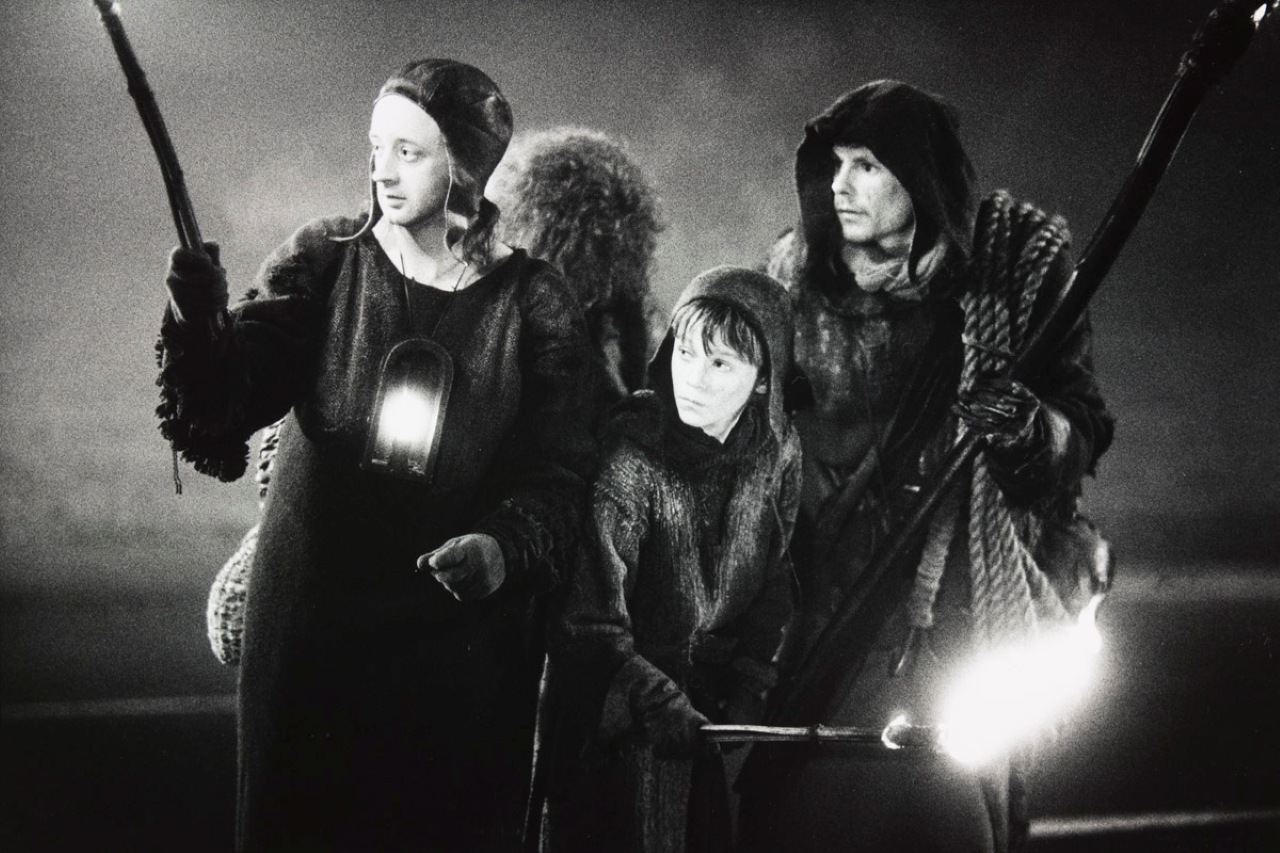 Paul Livingston, Hamish MacFarlane and Bruce Lyons in The Navigator: A Medieval Odyssey (1988)