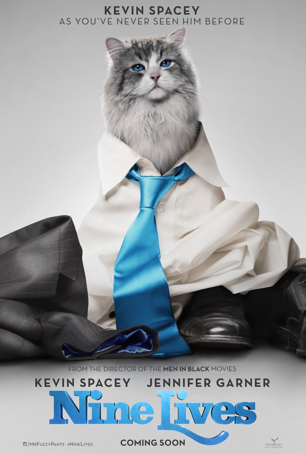 Nine Lives (2016) poster
