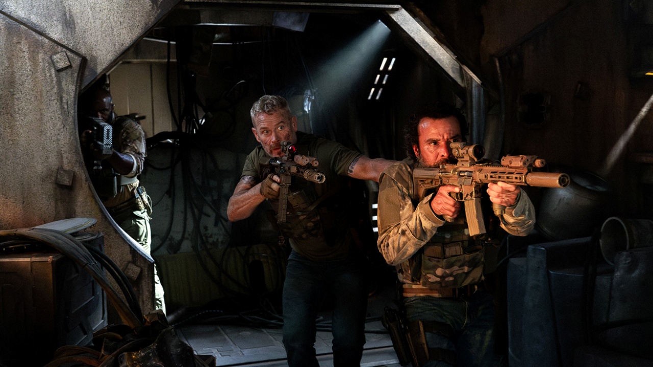 LaMonica Garrett, Max Martini, Michael Irby in Osiris (2025)