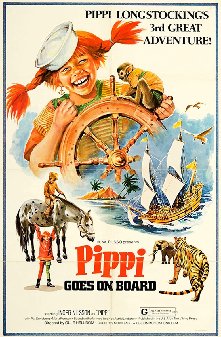 Pippi Goes on Board (1970)
