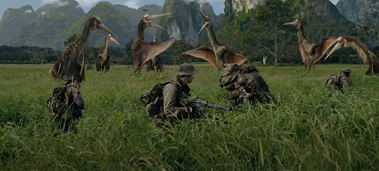 Dinosaurs in the Vietnam War in Primitive War (2025)