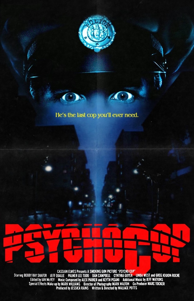 PsychoCop (1989) poster