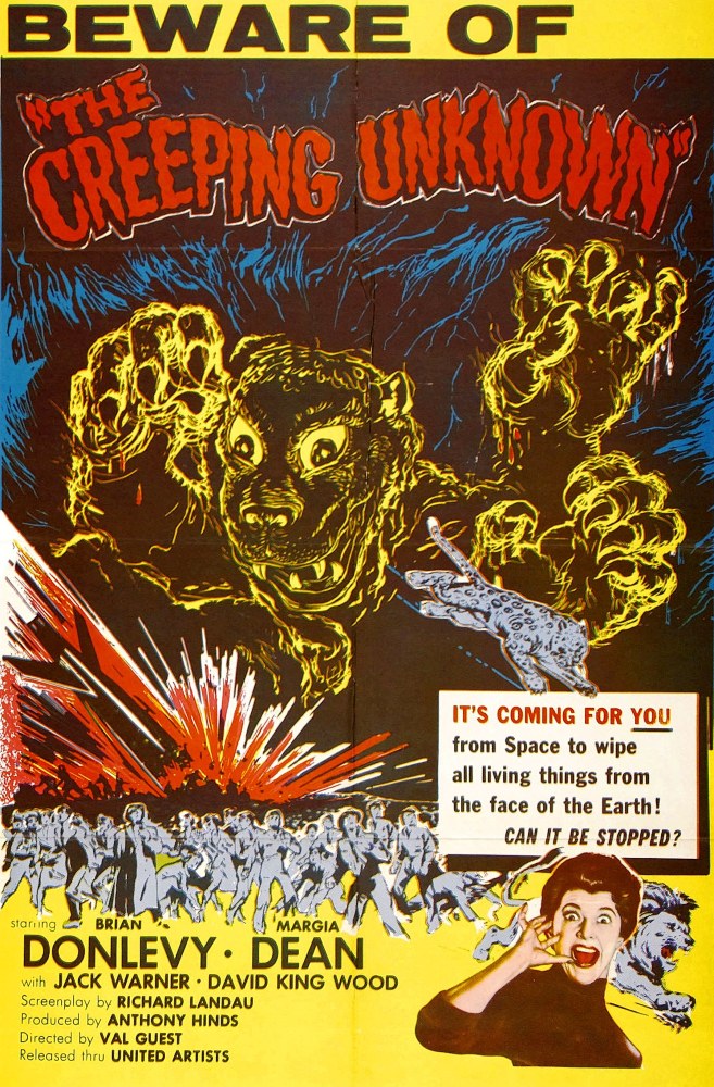 The Quatermass Xperiment/The Creeping Unknown (1955) poster