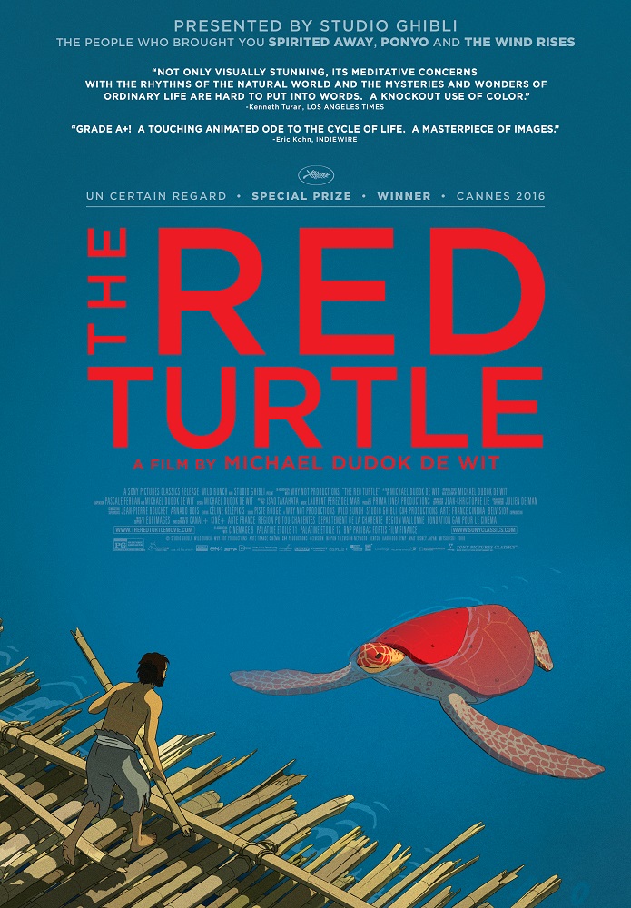 The Red Turtle (2016) poster