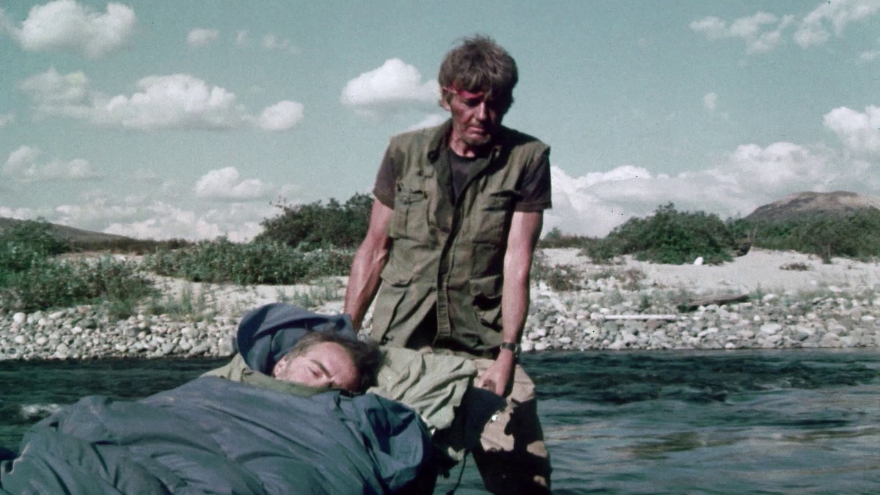 Hal Holbrook and Robin Gammell in Rituals (1977)