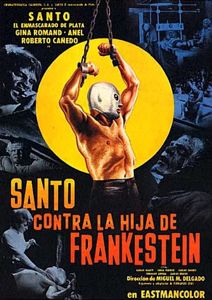 Santo vs Frankenstein's Daughter (1972) poster