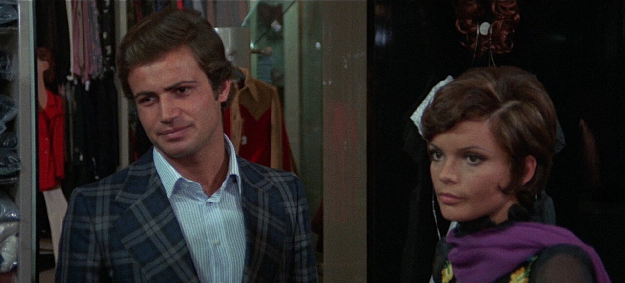 Antonio Sabato Sr and Uschi Glass in Seven Blood-Stained Orchids (1972)