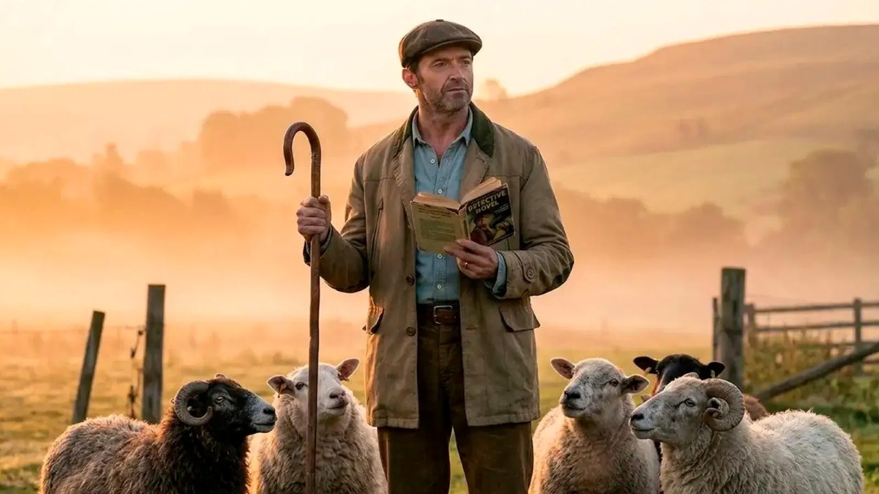 Hugh Jackman in The Sheep Detectives (2026)