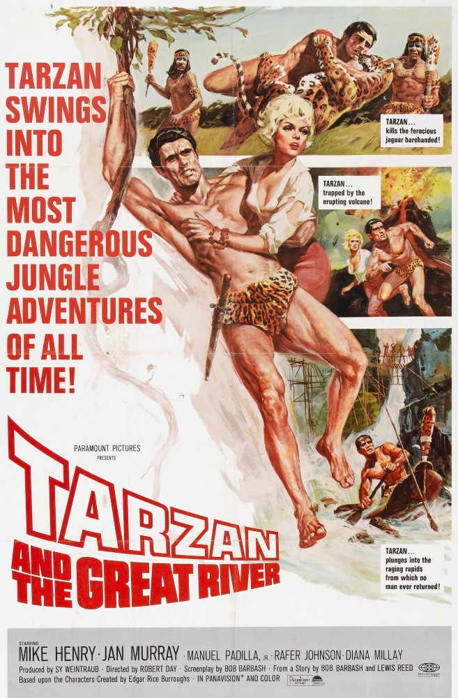 Tarzan and the Great River (1967) poster