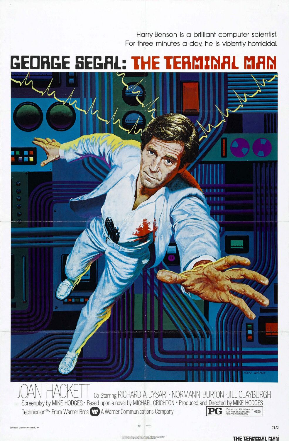 The Terminal Man (1974) poster