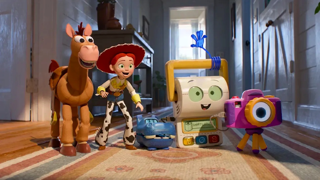 Bullseye, Jessie, Atlas, Smarty Pants, Snappy in Toy Story 5 (2026)