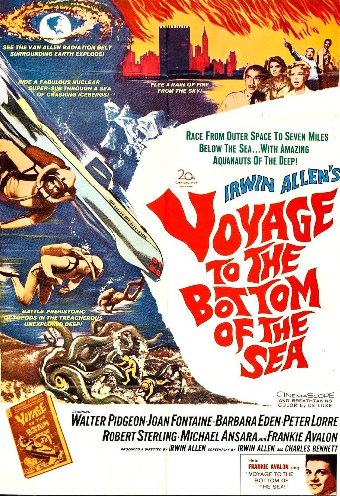 Voyage to the Bottom of the Sea (1961) poster