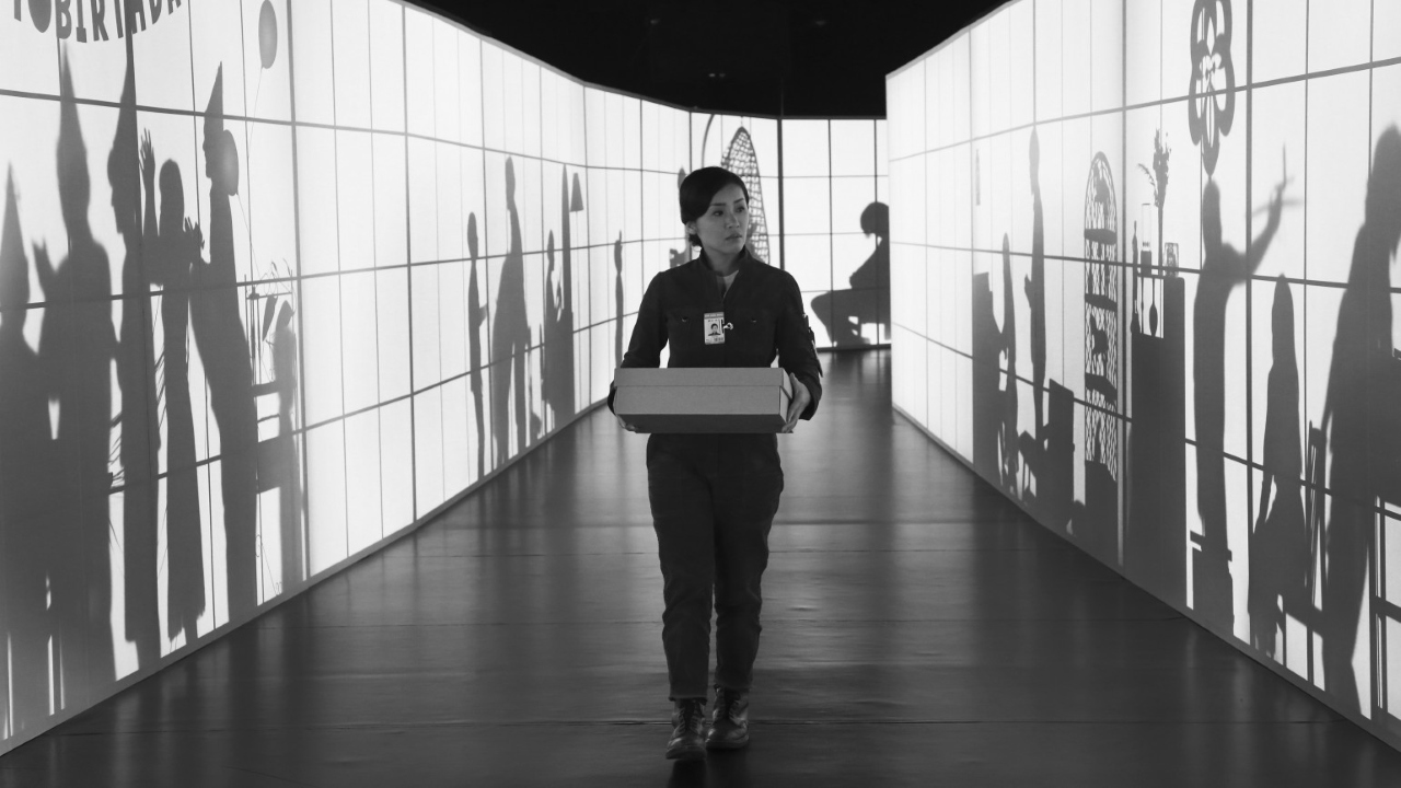 Delivery android Megumi Kagurazaka in The Whispering Star (2015)